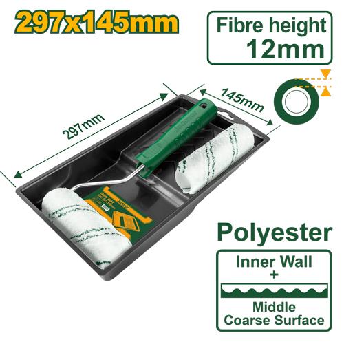 Cylinder brush 4 in 1 set