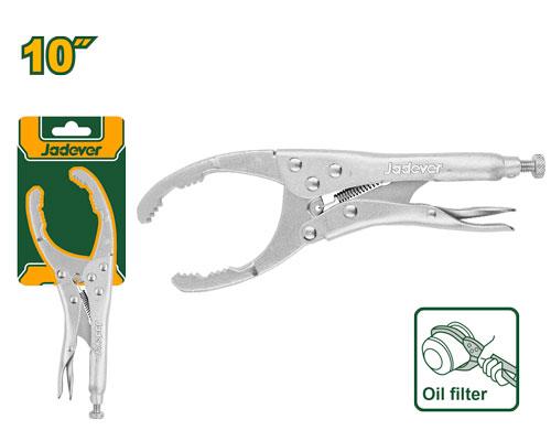 Oil filter wrench plier