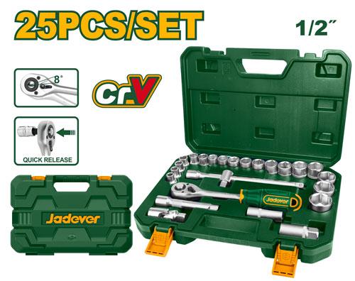25 Pcs 1/2" socket set