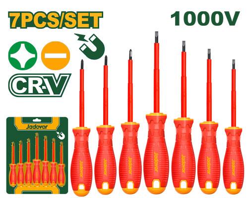 7 Pcs insulated screwdriver set