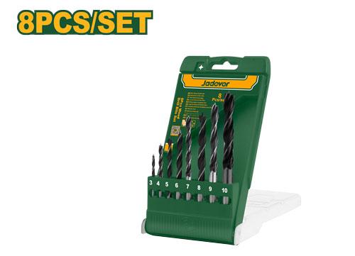 8 Pcs wood drill bits set