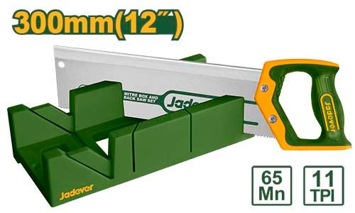 Mitre box and back saw set