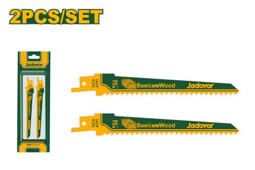 Reciprocating saw blades for wood