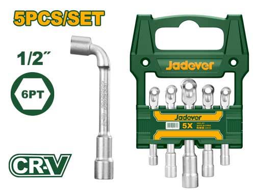L-angled socket wrench set